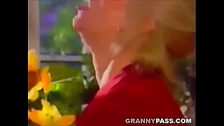 Bazaar Grandma Gets Pounded On The Table