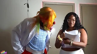 Horny doctor fucks his nurse with an increment of patient