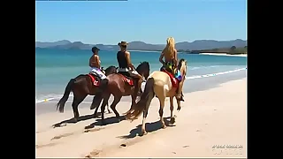 Tropicanal Threesome involving Delfynn Delage and Katy